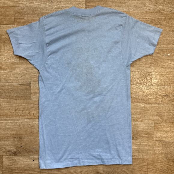 Vintage 70s 80s Sneakers 50/50 I Go Fer Braces Beaver T Shirt Funny Medium M - Picture 9 of 10